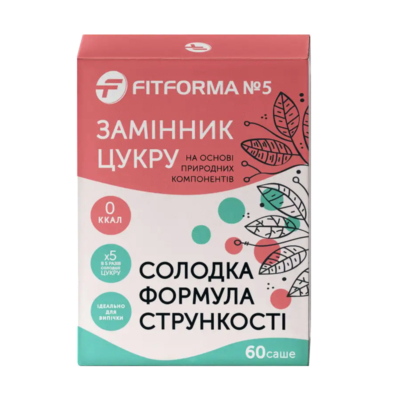 Цукрозамінник “ФІТФОРМА №5” Саші стики купити